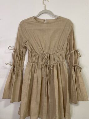 valentino sequin mini dress white lotus Vida Bow Sequin Mini Dress White